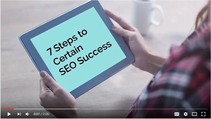 7 Steps to seo success