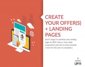 Create your offers and landing pages