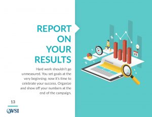 Report on your results