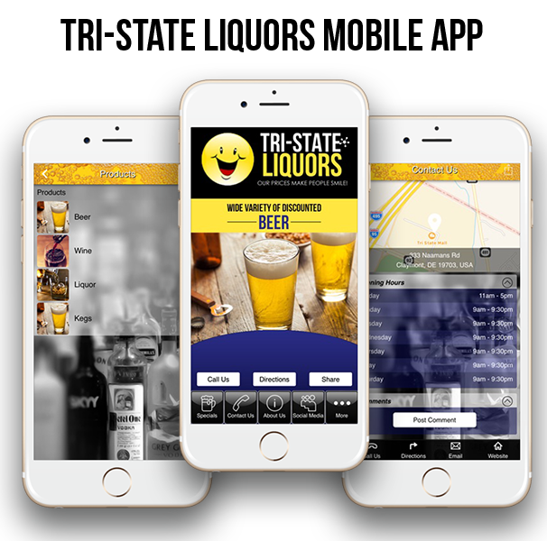 Tri-State Liquors Mobile App