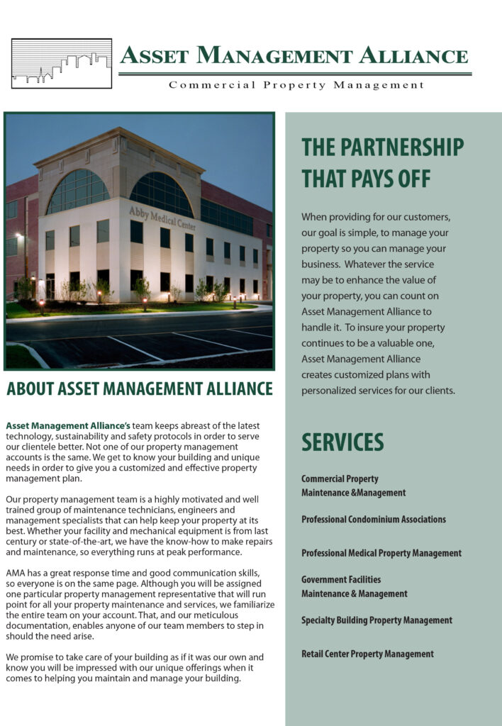 Asset Management Alliance Brochure